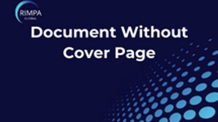 RIMPA Document Without Cover Page Thumbnail