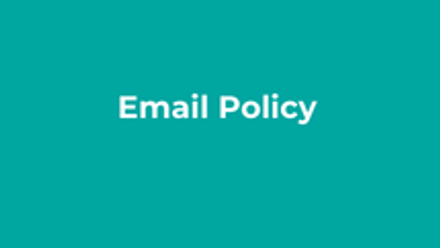 email policy