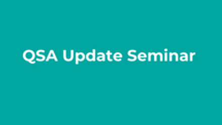 QSA Update Seminar thumbnail