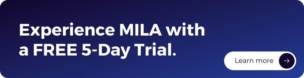 MILA 5-Day Trial Banner Advert 2023