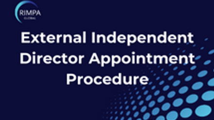 RIMPA External Independent Director Appointment Procedure Thumbnail 2