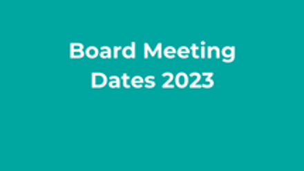 Board Meeting dates 2023 thumbnail