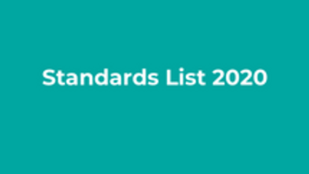 Standards List 2020 thumbnail