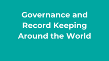 Governance and Record Keeping Around the World thumbnail