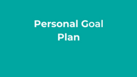 Personal Goal Plan thumbnail
