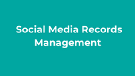 Social Media Records Management thumbnail 1