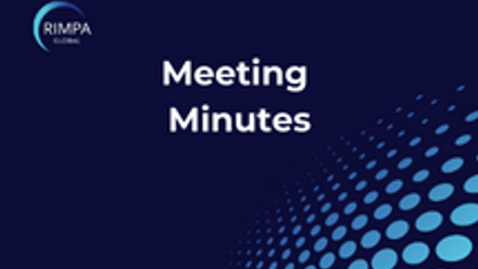 RIMPA Meeting Minutes Thumbnail