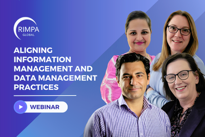 RIMPA Webinar | Aligning Information Management and Data Management ...