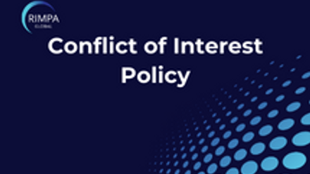 Conflict of Interest RIMPA Policy