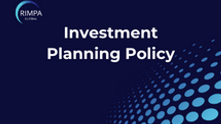 Investment Planning RIMPA policy thumbnail