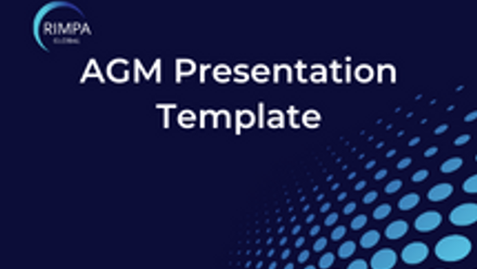 RIMPA AGM Presentation Template Thumbnail
