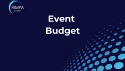 RIMPA Event Budget Thumbnail