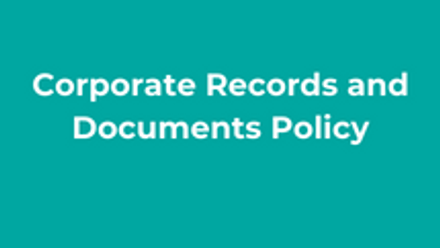 corporate records and ducoments policy non-rimpa thumbnail