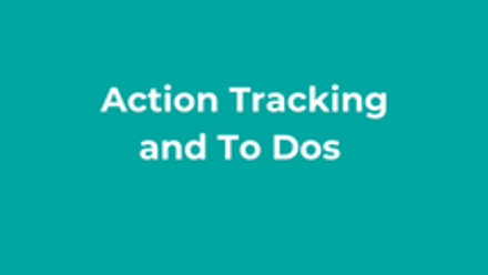 Action Tracking and to dos thumbnail 