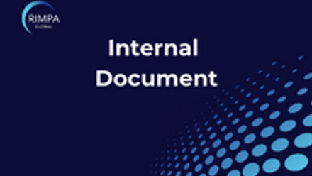 RIMPA Internal Document Thumbnail