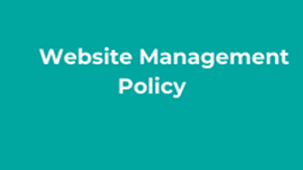 Website Management Policy thumbnail