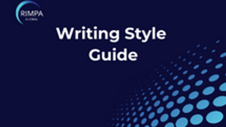 RIMPA Writing Style Guide Thumbnail 2